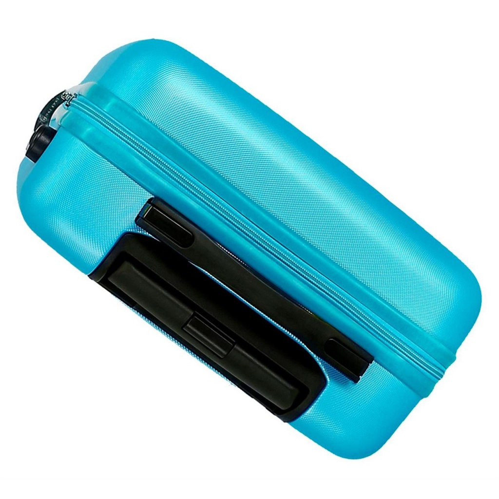 Sada cestovných kufrov Roll Road Flex Azul Claro, ABS, 55–65 cm