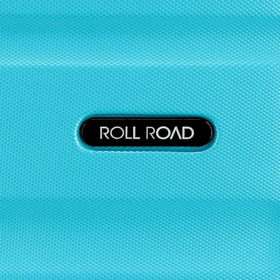 ROLL ROAD Flex Azul Claro, Sada ABS cestovných kufrov, 55-65cm, 584956A ROLL ROAD Flex Azul Claro, Sada ABS cestovných kufrov, 55-65cm, 584956A