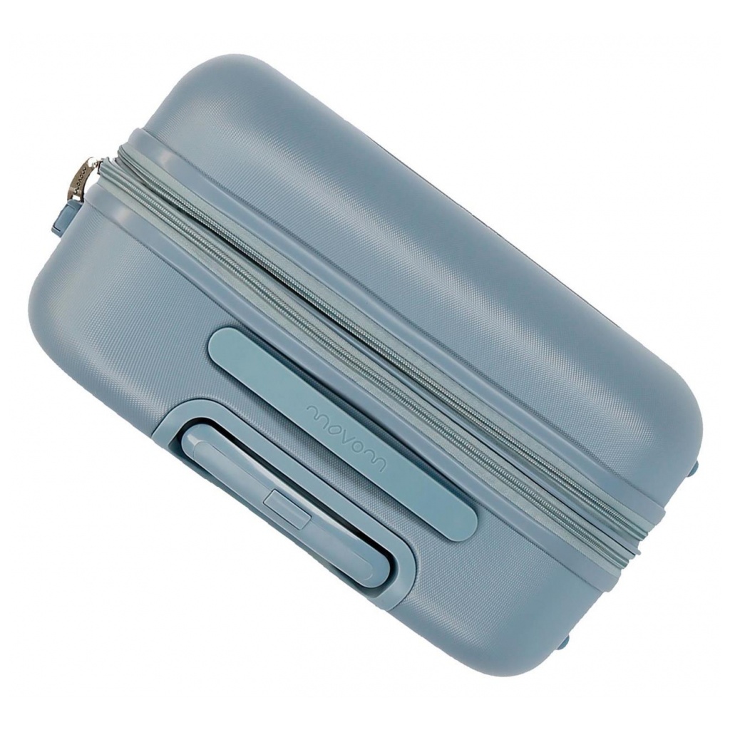 Movom Riga Light Blu, Sada luxusných ABS cestovných kufrov 70cm/55cm, 5999563
