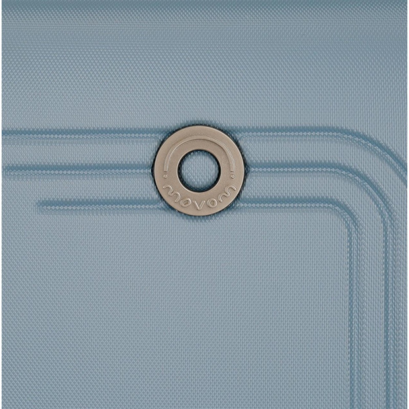 Movem Riga Light Blu, Sada luxusních ABS cestovních kufrů 70cm/55cm, 5999563 Movem Riga Light Blu, Sada luxusních ABS cestovních kufrů 70cm/55cm, 5999563