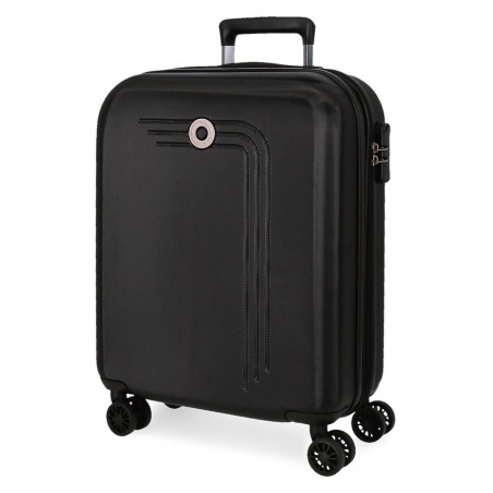 ABS Cestovný kufor MOVOM Riga Black, 55x40x20cm, 37L (45L), 5998661 (small exp.)