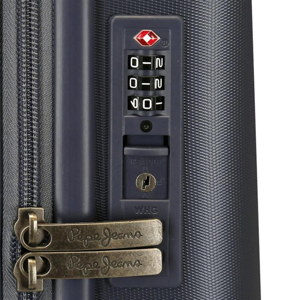 ABS Cestovní kufr PEPE JEANS HIGHLIGHT Marino, 55x40x20cm, 37L, 7688622 (small exp.)