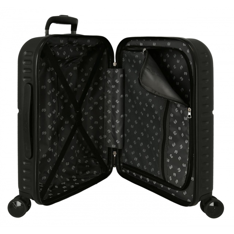 ABS Cestovní kufr PEPE JEANS HIGHLIGHT Negro, 55x40x20cm, 37L, 7689121 (small) ABS Cestovní kufr PEPE JEANS HIGHLIGHT Negro, 55x40x20cm, 37L, 7689121 (small)