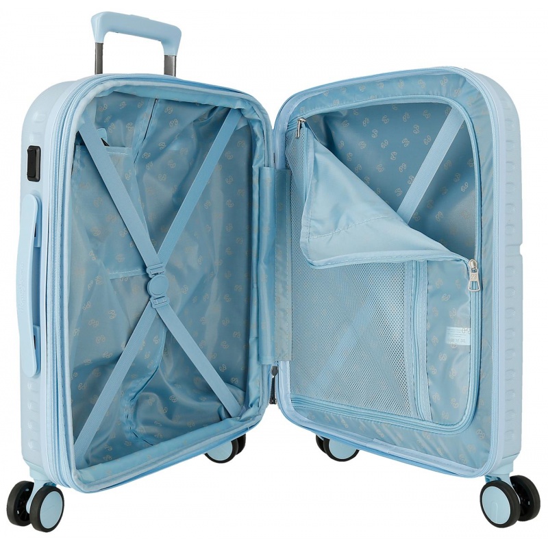 ABS Cestovní kufr PEPE JEANS ACCENT Azul, 55x40x20cm, 37L, 7698634 (small exp.) ABS Cestovní kufr PEPE JEANS ACCENT Azul, 55x40x20cm, 37L, 7698634 (small exp.)