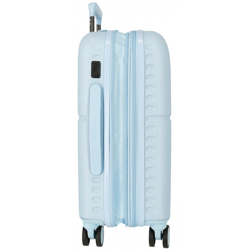 ABS Cestovný kufor PEPE JEANS ACCENT Azul, 55x40x20cm, 37L, 7698634 (small exp.) ABS Cestovný kufor PEPE JEANS ACCENT Azul, 55x40x20cm, 37L, 7698634 (small exp.)