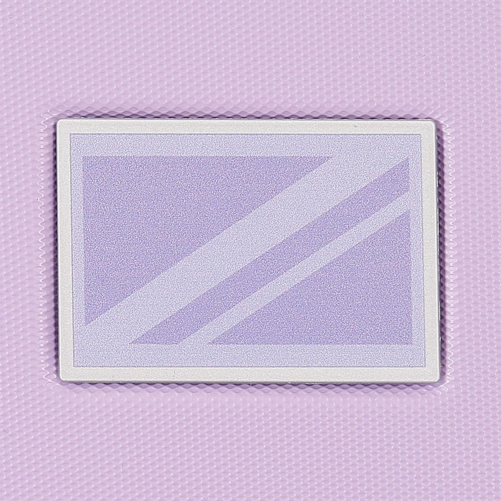 ABS Cestovný kufor PEPE JEANS ACCENT Lila, 55x40x20cm, 37L, 7698635 (small exp.)