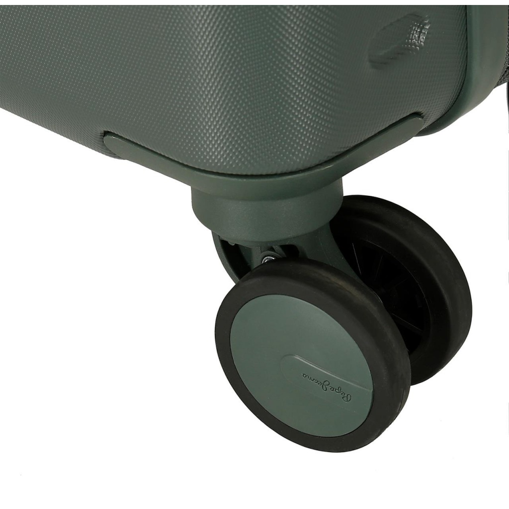 ABS Cestovný kufor PEPE JEANS ACCENT Verde, 55x40x20cm, 37L, 7699133 (small)