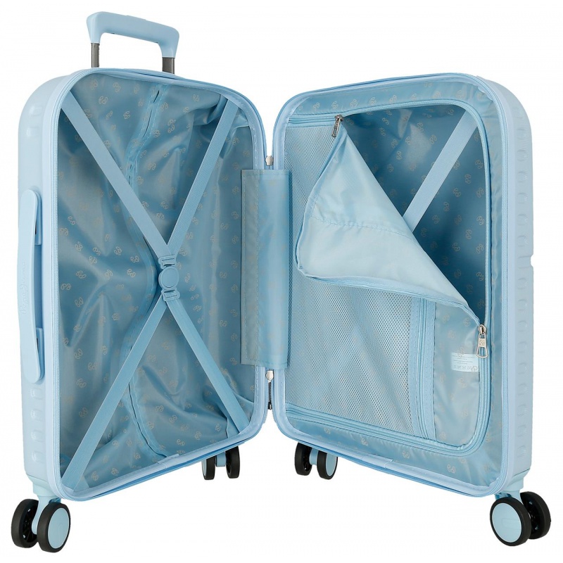 ABS Cestovný kufor PEPE JEANS ACCENT Azul, 55x40x20cm, 37L, 7699134 (small) ABS Cestovný kufor PEPE JEANS ACCENT Azul, 55x40x20cm, 37L, 7699134 (small)