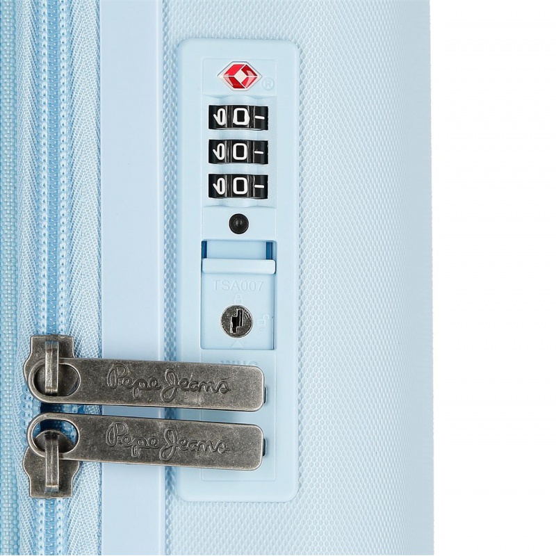 ABS Cestovný kufor PEPE JEANS ACCENT Azul, 55x40x20cm, 37L, 7699134 (small) ABS Cestovný kufor PEPE JEANS ACCENT Azul, 55x40x20cm, 37L, 7699134 (small)