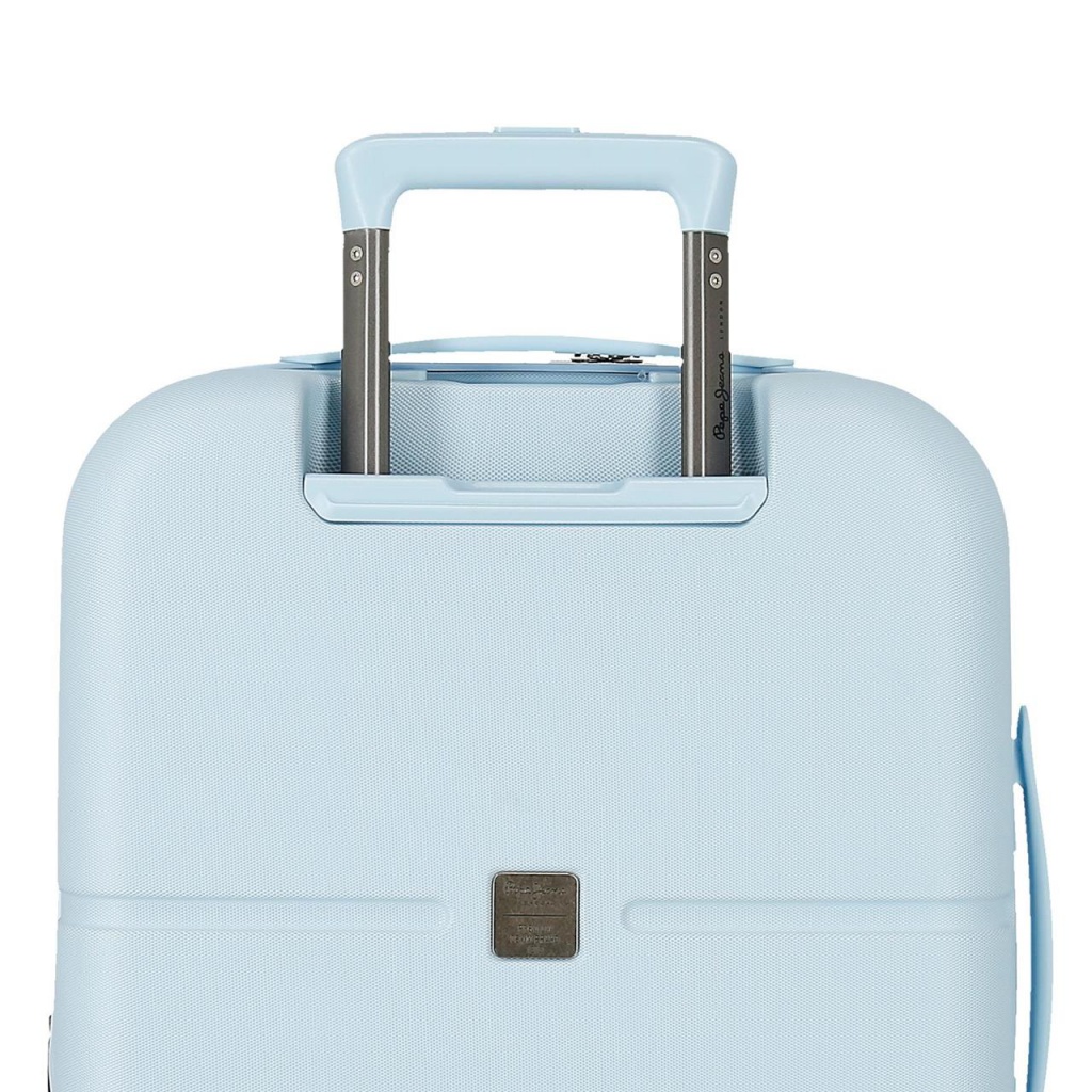 ABS Cestovný kufor PEPE JEANS ACCENT Azul, 55x40x20cm, 37L, 7699134 (small)