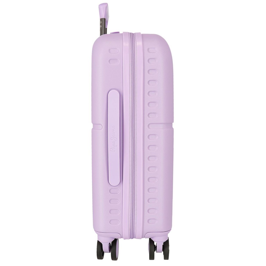 ABS Cestovní kufr PEPE JEANS ACCENT Lila, 55x40x20cm, 37L, 7699135 (small)