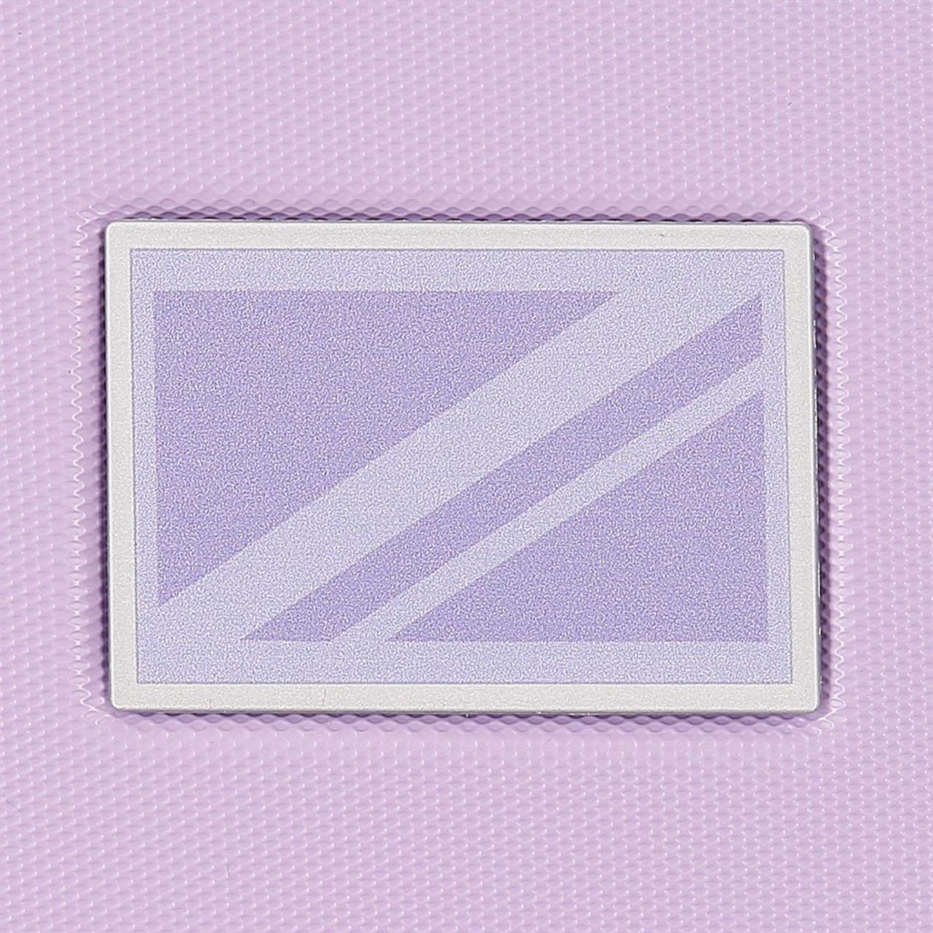 Pepe Jeans Accent Lila – príručný ABS kufor 55×40×20 cm, 37L