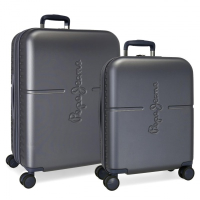 PEPE JEANS Highlight Marino, Sada luxusných ABS cestovných kufrov 70cm/55cm, 7689522 PEPE JEANS Highlight Marino, Sada luxusných ABS cestovných kufrov 70cm/55cm, 7689522