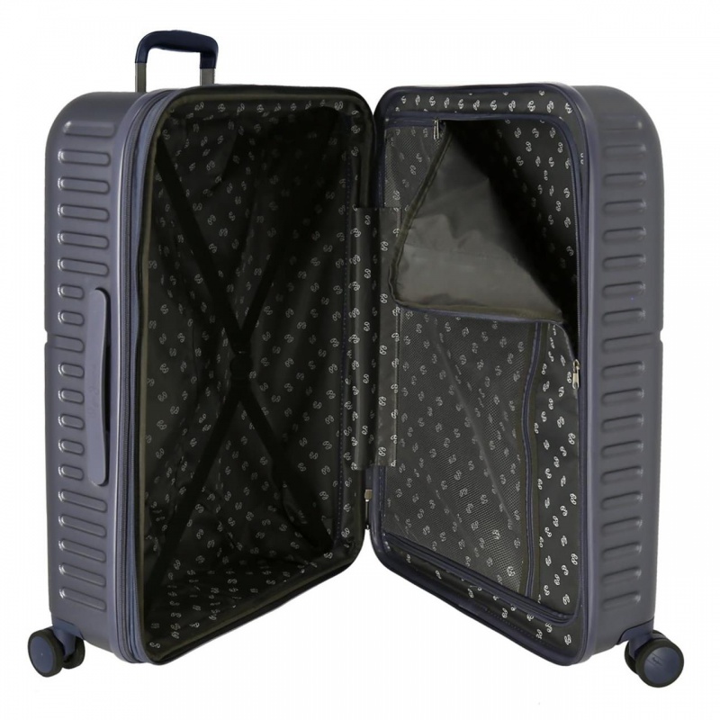 PEPE JEANS Highlight Marino, Sada luxusných ABS cestovných kufrov 70cm/55cm, 7689522 PEPE JEANS Highlight Marino, Sada luxusných ABS cestovných kufrov 70cm/55cm, 7689522
