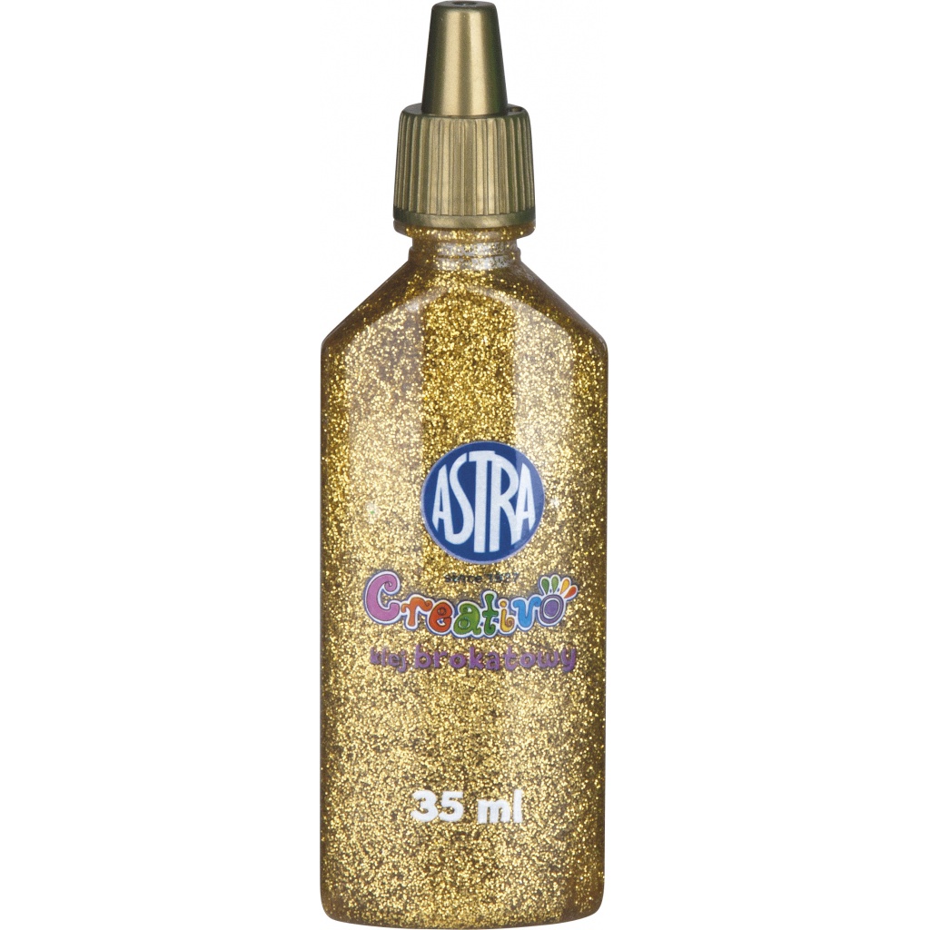 CREATIVO Glitrové lepidlo s trblietkami 35ml, mix farieb, 332114003