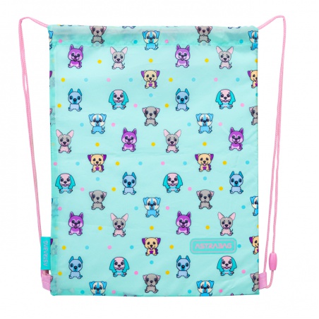 Sáček na přezůvky AstraBAG PUPPIE´S WORLD, AD1, 507024002
