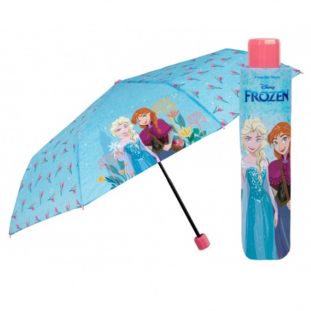 Dievčenský skladací dáždnik Disney Frozen Blue, 50256