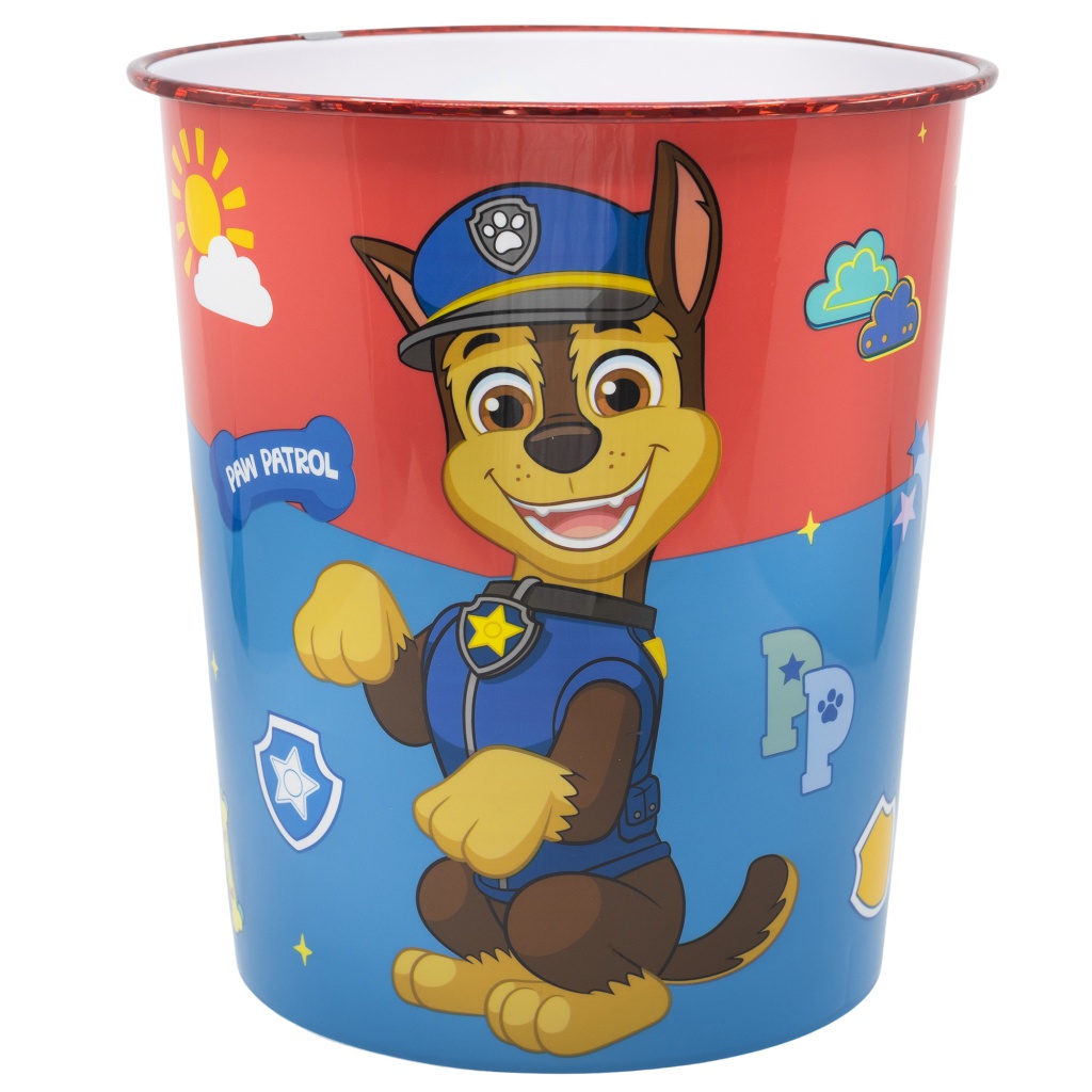 Plastový smetný koš PAW PATROL, 07090