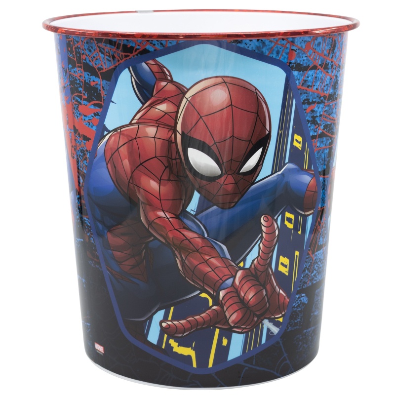 Plastový smetný kôš SPIDERMAN, 07129 Plastový smetný kôš SPIDERMAN, 07129