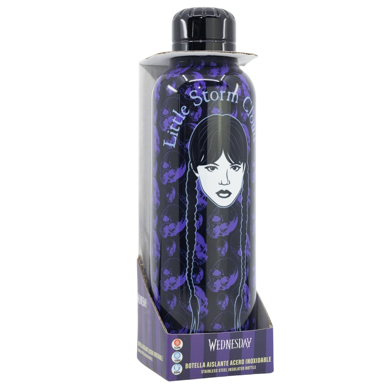 Nerezová fľaša / termoska Wednesday 515ml, 75985