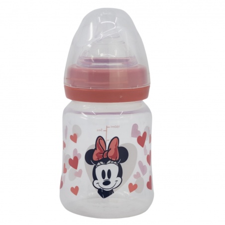 Kojenecká láhev Minnie Mouse s antikolikovým systémem, 150ml, 10701