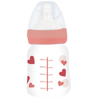 Dojčenská fľaša Minnie Mouse s antikolikovým systémom, 150ml, 10701 Dojčenská fľaša Minnie Mouse s antikolikovým systémom, 150ml, 10701
