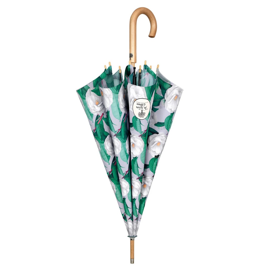 Dámský automatický deštník Green Camelie, 19148