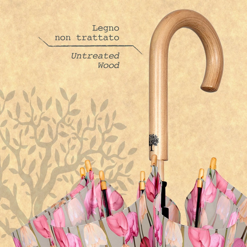 Dámsky automatický dáždnik Green Tulipani, 19150