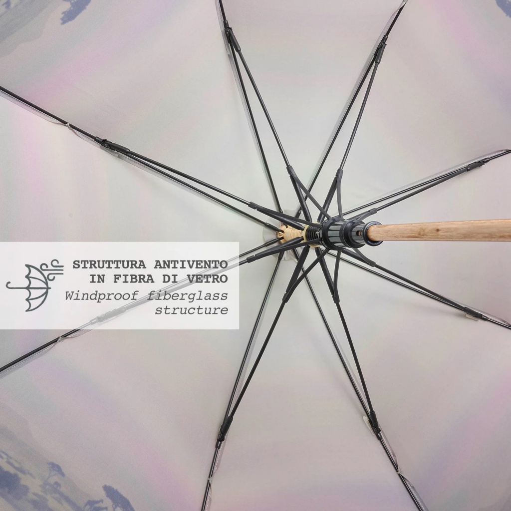 Dámský automatický deštník Green Tulipani, 19150