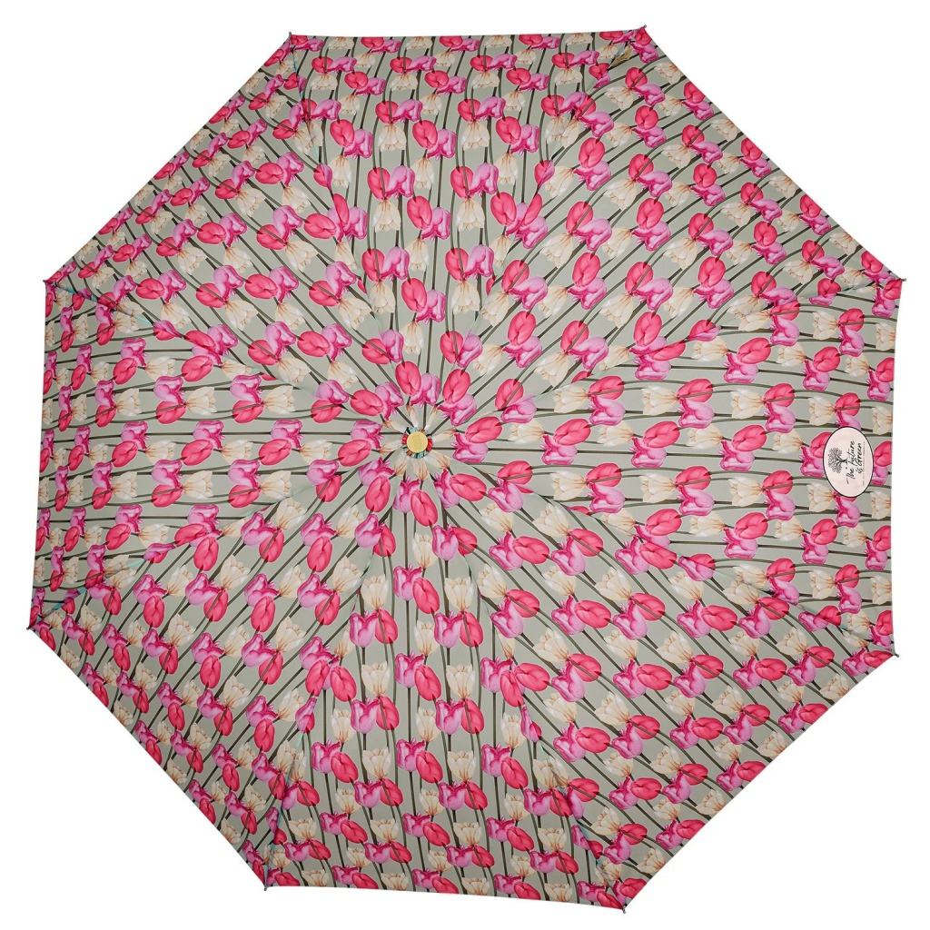 Dámsky skladací dáždnik Green Tulipani, 19151
