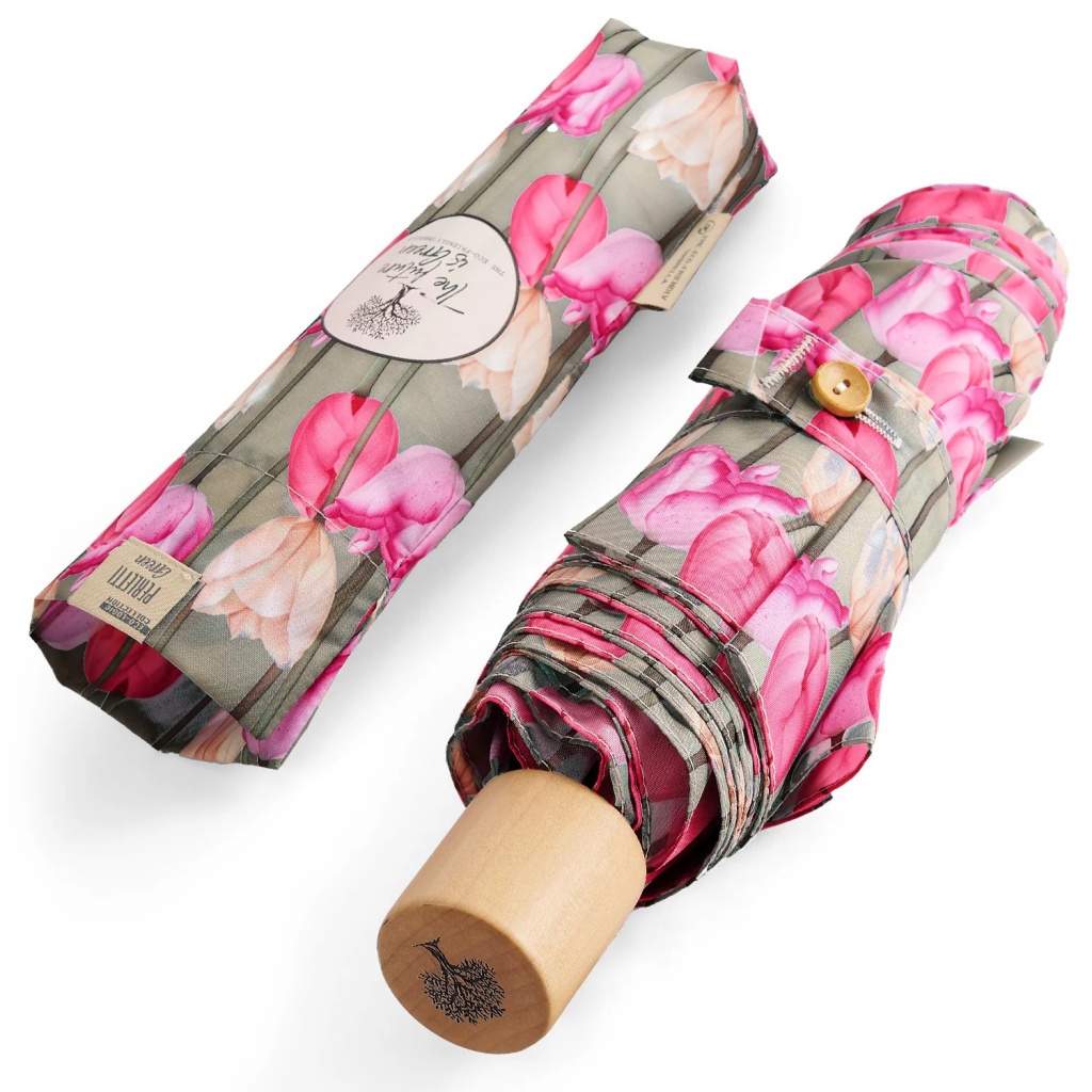 Dámský skládací deštník Green Tulipani, 19151