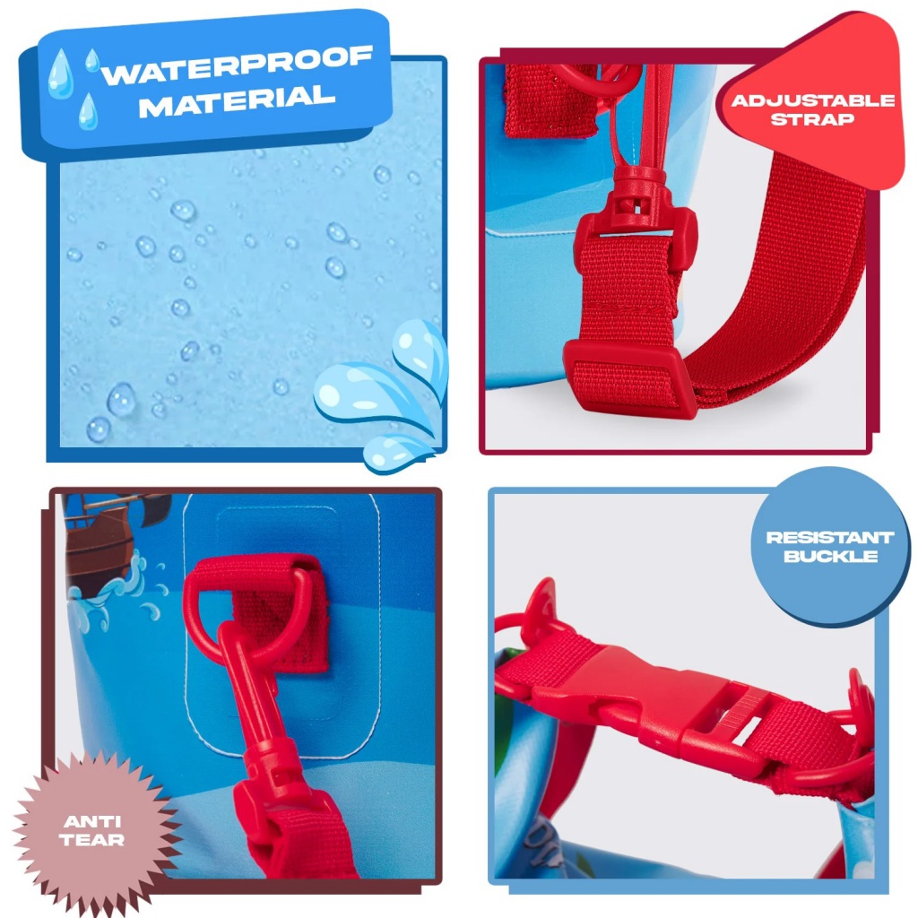 Vodotěsný vak s pirátským motivem Perletti, 14126