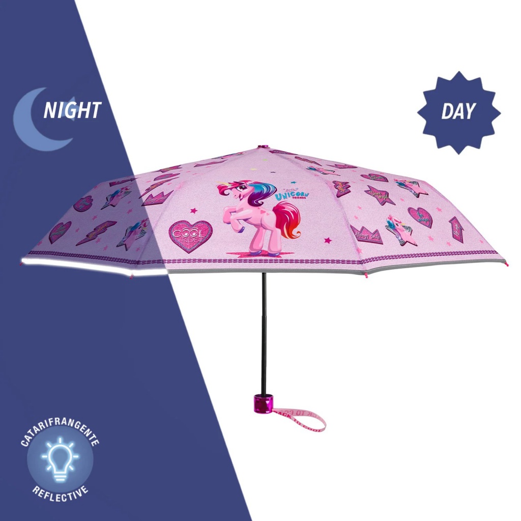 Cool Kids, Skládací deštník Unicorn, 15641