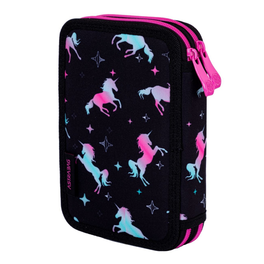 Dvoupatrový penál s náplní AstraBAG UNICORN SQUAD, AC21, 503024051