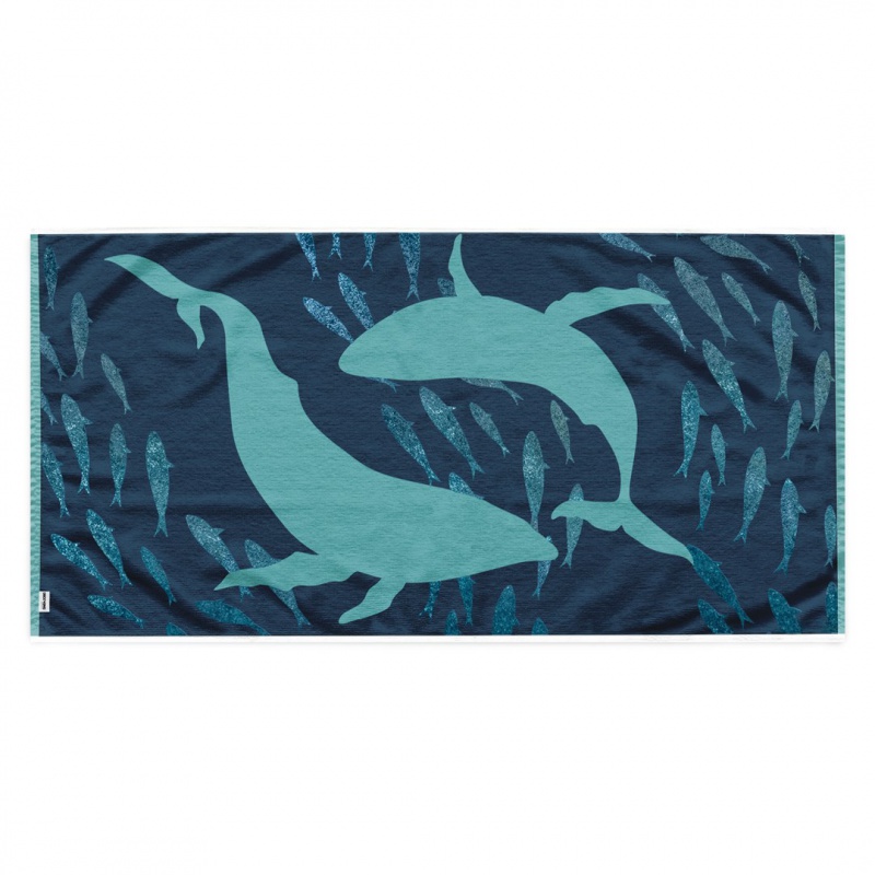 DecoKing, Luxusná plážová osuška DOLPHIN, 90 x 180 cm DecoKing, Luxusná plážová osuška DOLPHIN, 90 x 180 cm