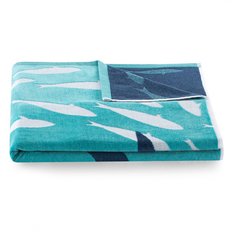 DecoKing, Luxusní plážová osuška DOLPHIN DecoKing, Luxusní plážová osuška DOLPHIN