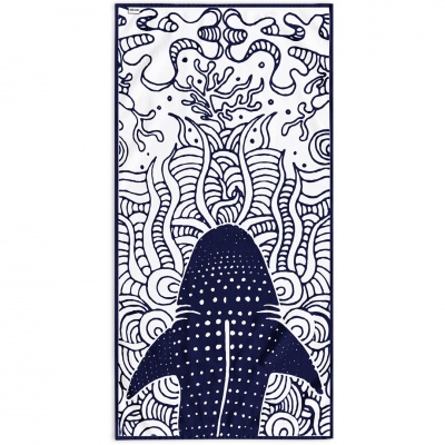 DecoKing, Luxusná plážová osuška SHARK, 90 x 180 cm DecoKing, Luxusná plážová osuška SHARK, 90 x 180 cm