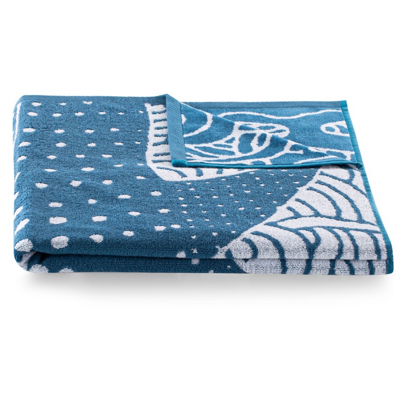 DecoKing, Luxusní plážová osuška BLUE SHARK DecoKing, Luxusní plážová osuška BLUE SHARK