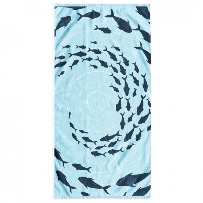 DecoKing, Luxusná plážová osuška SHOAL, 90 x 180 cm DecoKing, Luxusná plážová osuška SHOAL, 90 x 180 cm