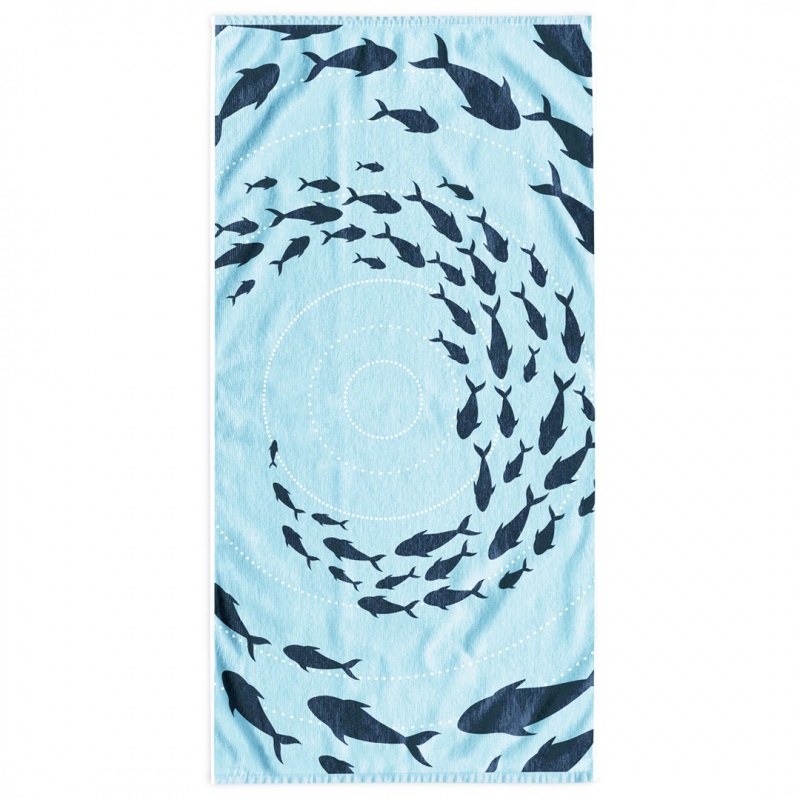 DecoKing, Luxusná plážová osuška SHOAL, 90 x 180 cm DecoKing, Luxusná plážová osuška SHOAL, 90 x 180 cm