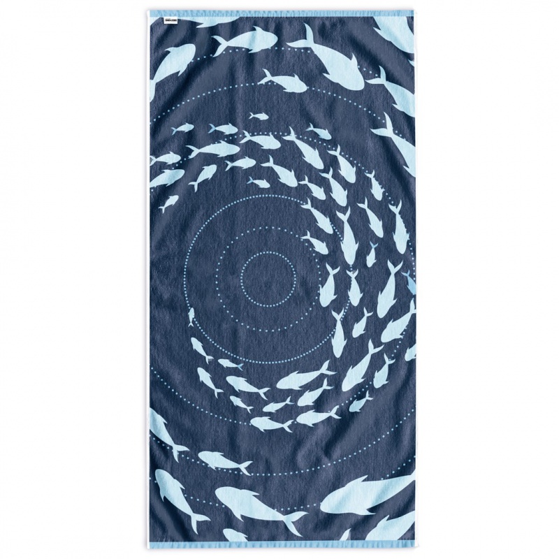 DecoKing, Luxusná plážová osuška SHOAL, 90 x 180 cm DecoKing, Luxusná plážová osuška SHOAL, 90 x 180 cm