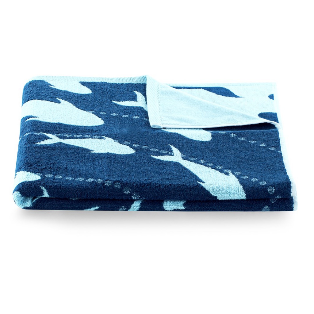 DecoKing SHOAL plážová osuška 90 × 180 cm – luxusná bavlnená osuška k vode