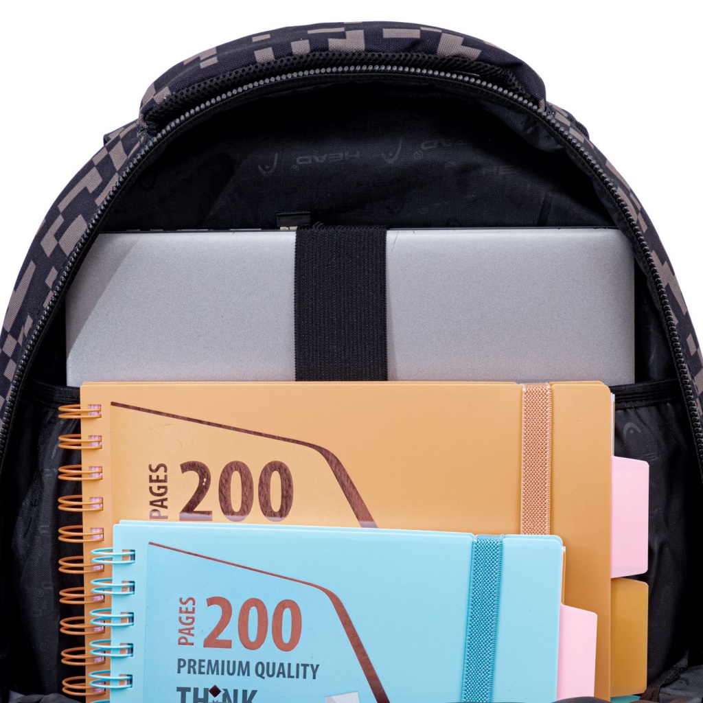 Školní batoh Head GREY BRICKS, AB300, 502024119