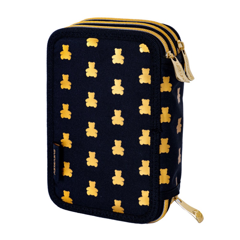 Trojposchodový peračník s náplňou AstraBAG GOLDEN TEDDY, AC31, 503024053 Trojposchodový peračník s náplňou AstraBAG GOLDEN TEDDY, AC31, 503024053