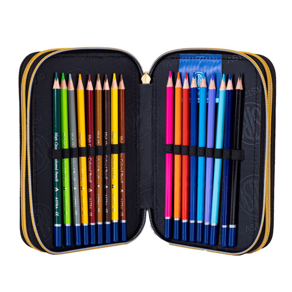 Trojposchodový peračník s náplňou AstraBAG GOLDEN TEDDY, AC31, 503024053