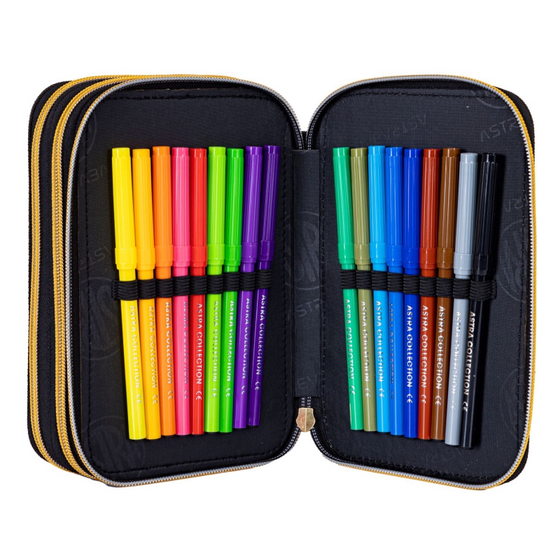 Trojposchodový peračník s náplňou AstraBAG GOLDEN TEDDY, AC31, 503024053 Trojposchodový peračník s náplňou AstraBAG GOLDEN TEDDY, AC31, 503024053