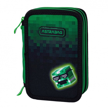 Trojposchodový peračník s náplňou AstraBAG PIXEL HERO, AC31, 503024057