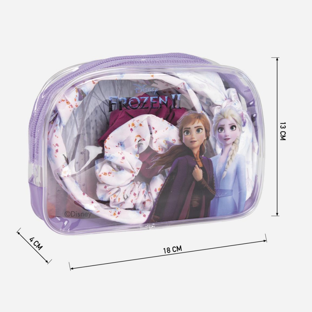 Beauty set DISNEY FROZEN 4ks (čelenky, scrunchie gumičky), 2500001946