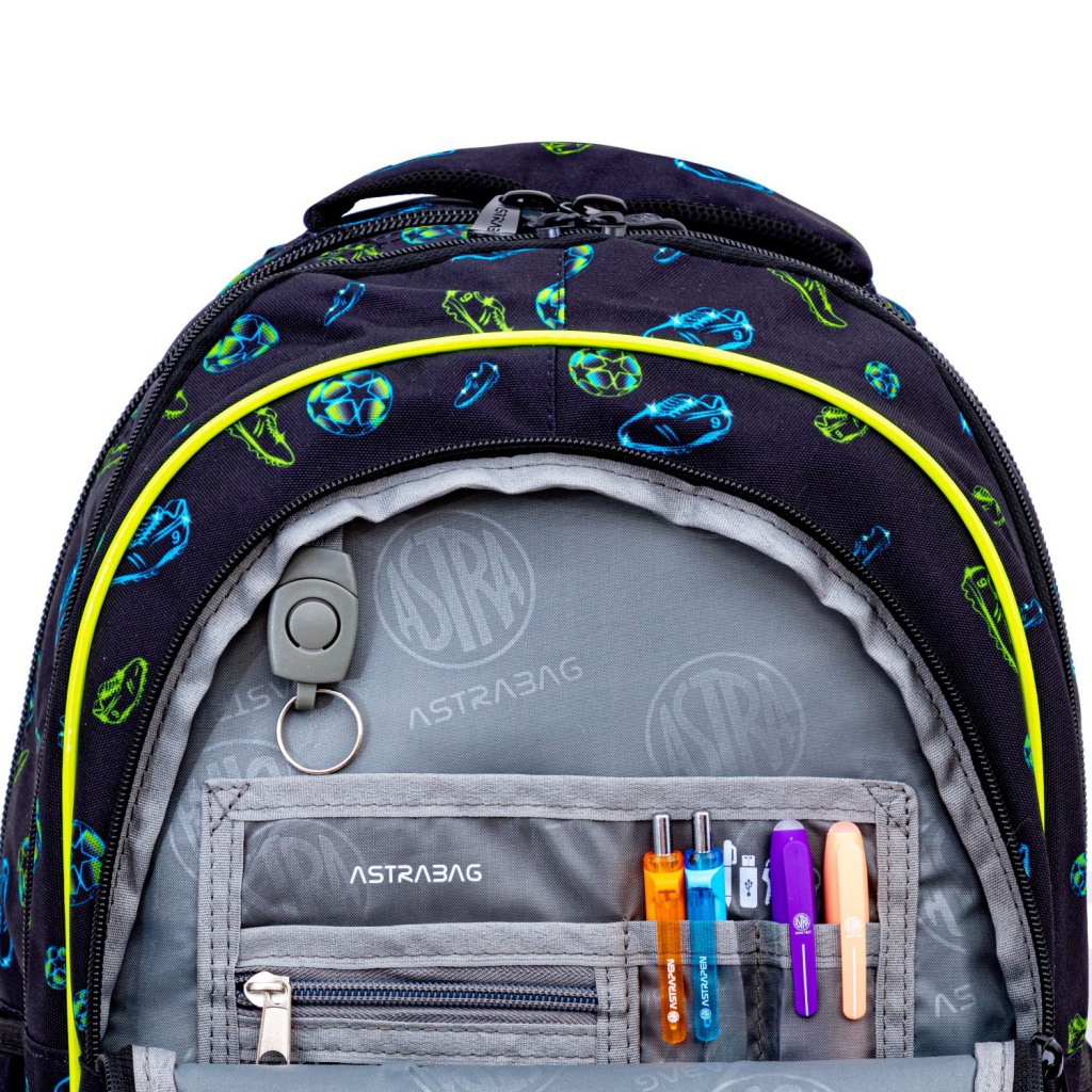Školní batoh AstraBAG FOOTBALL MOTION, AB300, 502024103