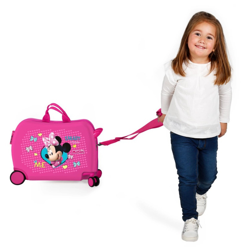 Detský cestovný kufor na kolieskach / odrážadlo MINNIE MOUSE Happy Helpers, 34L, 22398E1 Detský cestovný kufor na kolieskach / odrážadlo MINNIE MOUSE Happy Helpers, 34L, 22398E1